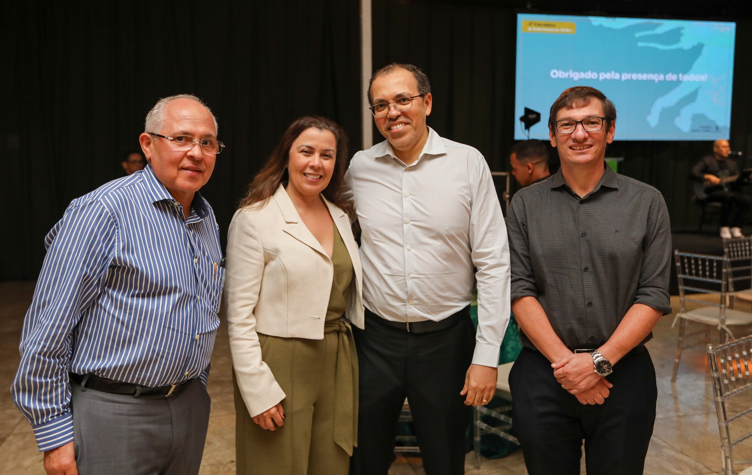  Dr Rosenbert Mamedio, Dra Andréa Karoline, Dr Luiz Claudio Félix e Dr Paulo Adriano Leão              